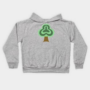 Circular Tree Kids Hoodie